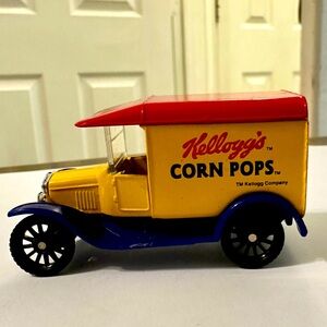 1989 Matchbox 1921 MODEL T Ford Kellogg's CORN POPS TRUCK Vintage
